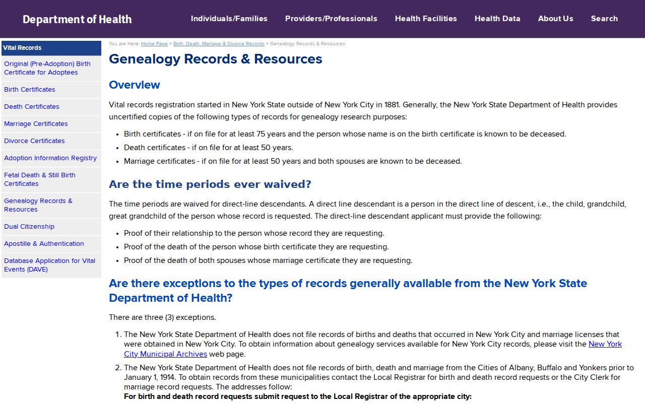 Poughkeepsie residents directory New York vital records genealogy page